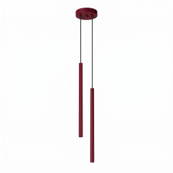 NOWOŚĆ Lampa wisząca PASTELO 2 burgundSL.2122 Sollux