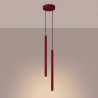 NOWOŚĆ Lampa wisząca PASTELO 2 burgundSL.2122 Sollux
