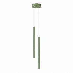 NOWOŚĆ Lampa wisząca PASTELO 2 szałwiowaSL.2134 Sollux