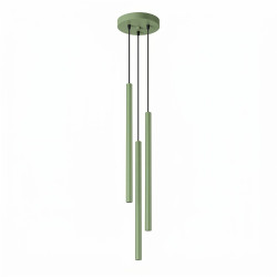 NOWOŚĆ Lampa wisząca PASTELO 3P szałwiowaSL.2135 Sollux