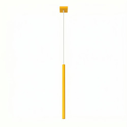 NOWOŚĆ Lampa wisząca PASTELO 1 żółtaSL.2137 Sollux
