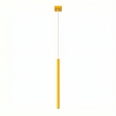 NOWOŚĆ Lampa wisząca PASTELO 1 żółtaSL.2137 Sollux