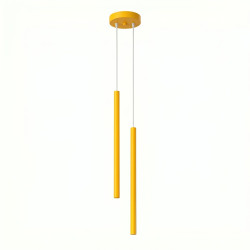 NOWOŚĆ Lampa wisząca PASTELO 2 żółtaSL.2138 Sollux