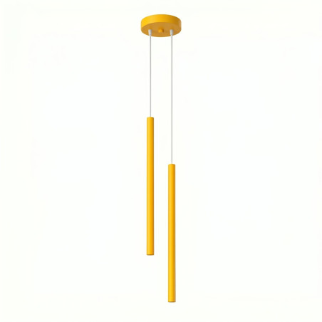 NOWOŚĆ Lampa wisząca PASTELO 2 żółtaSL.2138 Sollux