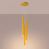 NOWOŚĆ Lampa wisząca PASTELO 3P żółtaSL.2139 Sollux
