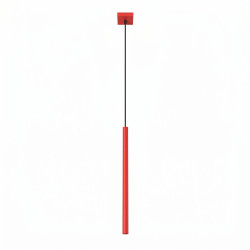 NOWOŚĆ Lampa wisząca PASTELO 1 czerwonaSL.2141 Sollux