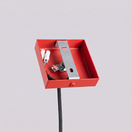 NOWOŚĆ Lampa wisząca PASTELO 1 czerwonaSL.2141 Sollux