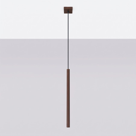 NOWOŚĆ Lampa wisząca PASTELO 1 brązowaSL.2145 Sollux