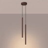 NOWOŚĆ Lampa wisząca PASTELO 2 brązowaSL.2146 Sollux