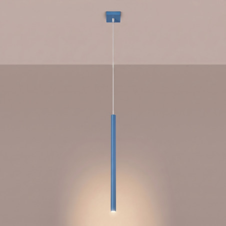 NOWOŚĆ Lampa wisząca PASTELO 1 błękitnaSL.2149 Sollux