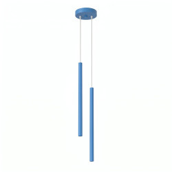 NOWOŚĆ Lampa wisząca PASTELO 2 błękitnaSL.2150 Sollux