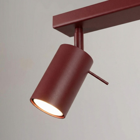 NOWOŚĆ Plafon RING 6L burgundSL.2164 Sollux
