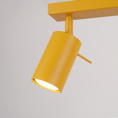 NOWOŚĆ Plafon RING 6L żółtySL.2188 Sollux