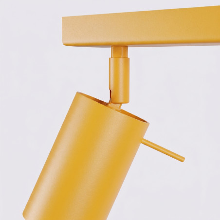 NOWOŚĆ Plafon RING 6L żółtySL.2188 Sollux