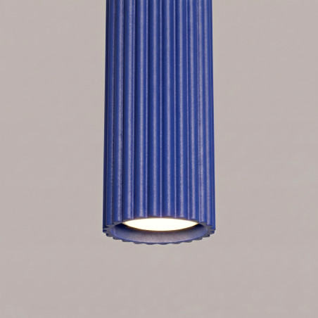 NOWOŚĆ Lampa wisząca KARBON 1 ultramarynaSL.2311 Sollux