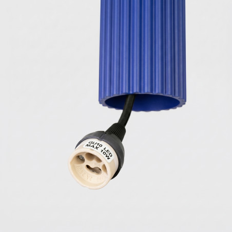 NOWOŚĆ Lampa wisząca KARBON 1 ultramarynaSL.2311 Sollux
