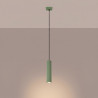 NOWOŚĆ Lampa wisząca KARBON 1 szałwiowaSL.2333 Sollux