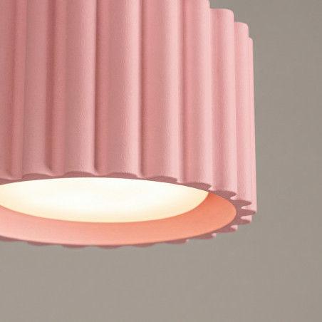 NOWOŚĆ Plafon AURA 1 różowy Gx53SL.2406 Sollux