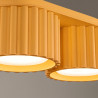 NOWOŚĆ Plafon AURA 2 żółty Gx53SL.2417 Sollux