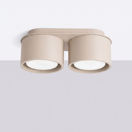 NOWOŚĆ Plafon MODO 2 taupe Gx53SL.2447 Sollux