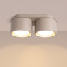 NOWOŚĆ Plafon MODO 2 taupe Gx53SL.2447 Sollux