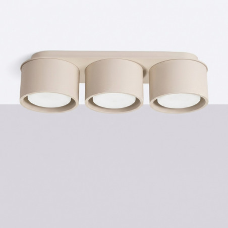 NOWOŚĆ Plafon MODO 3 taupe Gx53SL.2448 Sollux