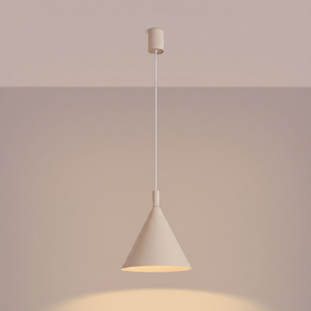 NOWOŚĆ Lampa wisząca NOX 25 beżowaSL.2524 Sollux