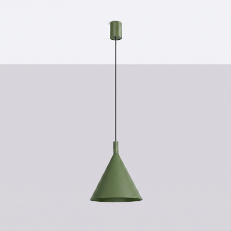 NOWOŚĆ Lampa wisząca NOX 25 zielona oliwkaSL.2525 Sollux