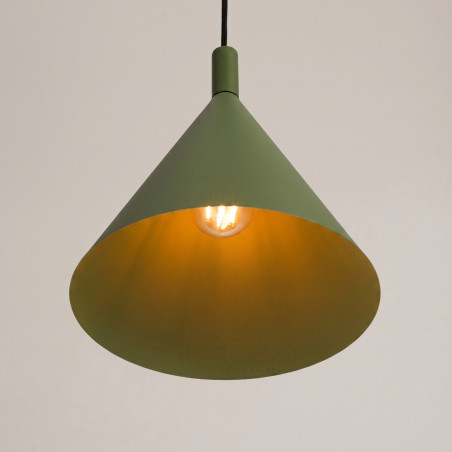 NOWOŚĆ Lampa wisząca NOX 25 zielona oliwkaSL.2525 Sollux