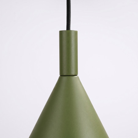 NOWOŚĆ Lampa wisząca NOX 25 zielona oliwkaSL.2525 Sollux