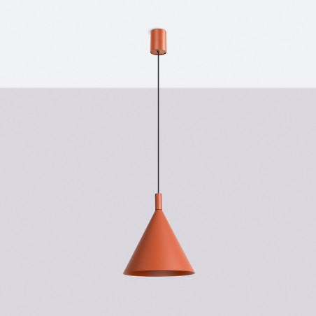 NOWOŚĆ Lampa wisząca NOX 25 ochra czerwonaSL.2526 Sollux