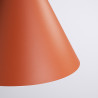 NOWOŚĆ Lampa wisząca NOX 25 ochra czerwonaSL.2526 Sollux