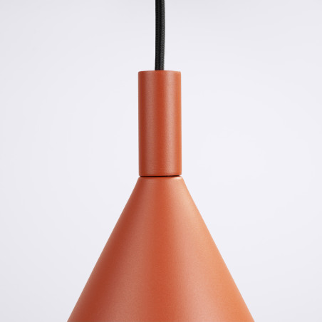 NOWOŚĆ Lampa wisząca NOX 25 ochra czerwonaSL.2526 Sollux