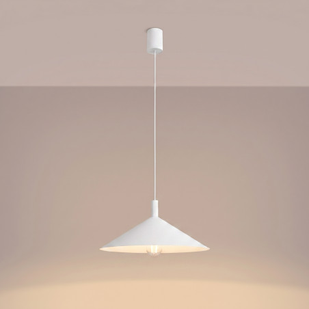 NOWOŚĆ Lampa wisząca NOX 40 białaSL.2536 Sollux