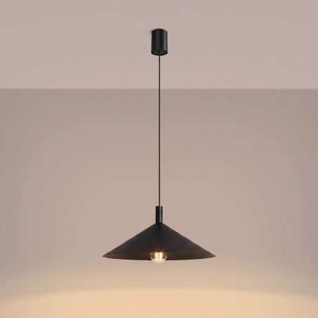 NOWOŚĆ Lampa wisząca NOX 40 czarnaSL.2537 Sollux