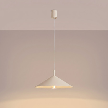 NOWOŚĆ Lampa wisząca NOX 40 beżowaSL.2539 Sollux