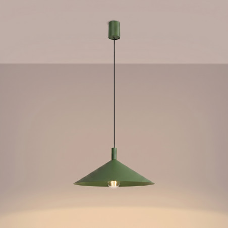 NOWOŚĆ Lampa wisząca NOX 40 zielona oliwkaSL.2540 Sollux