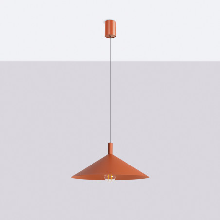 NOWOŚĆ Lampa wisząca NOX 40 ochra czerwonaSL.2541 Sollux