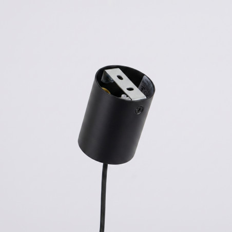 NOWOŚĆ Żyrandol NOX 4L czarnaSL.2552 Sollux