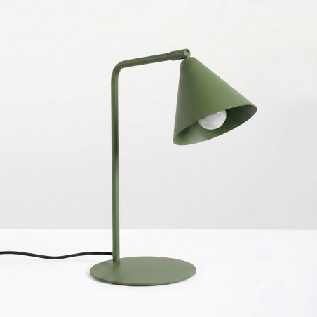 NOWOŚĆ Lampa biurkowa NOX zielona oliwkaSL.2570 Sollux