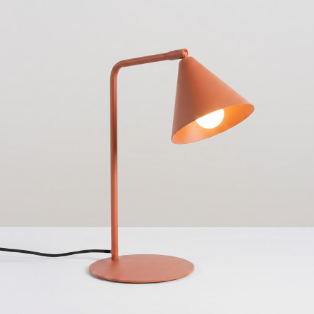 NOWOŚĆ Lampa biurkowa NOX ochra czerwonaSL.2571 Sollux