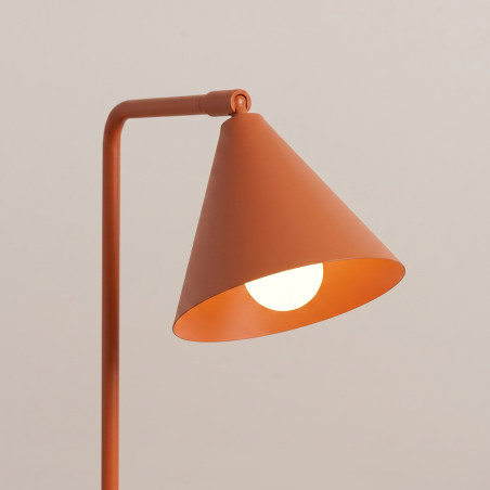 NOWOŚĆ Lampa biurkowa NOX ochra czerwonaSL.2571 Sollux