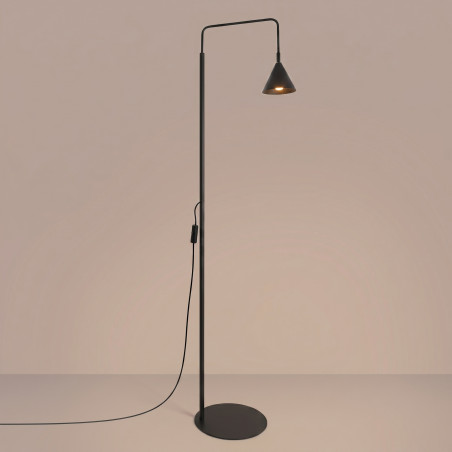 NOWOŚĆ Lampa podłogowa NOX czarnaSL.2582 Sollux