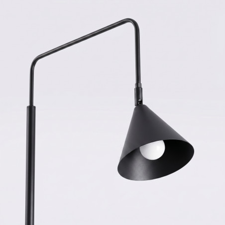 NOWOŚĆ Lampa podłogowa NOX czarnaSL.2582 Sollux