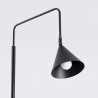 NOWOŚĆ Lampa podłogowa NOX czarnaSL.2582 Sollux