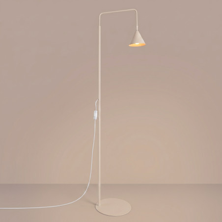 NOWOŚĆ Lampa podłogowa NOX beżowaSL.2584 Sollux