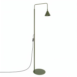 NOWOŚĆ Lampa podłogowa NOX zielona oliwkaSL.2585 Sollux