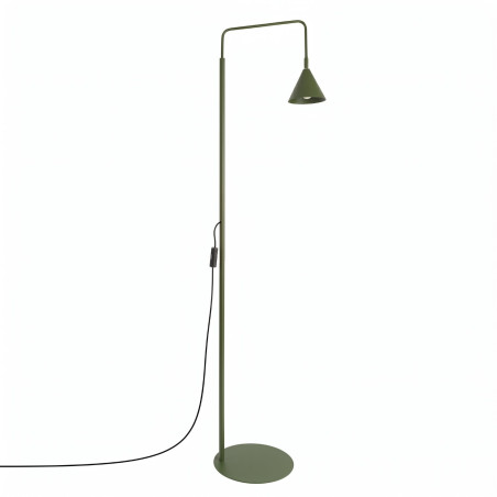 NOWOŚĆ Lampa podłogowa NOX zielona oliwkaSL.2585 Sollux