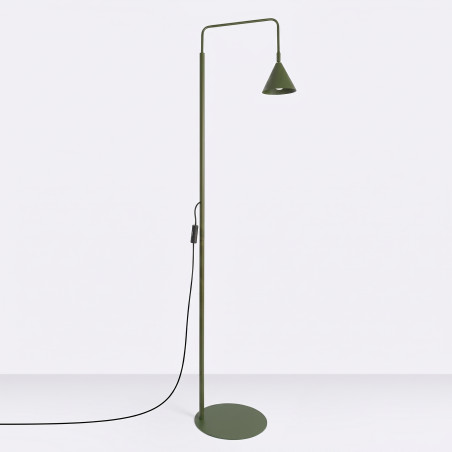 NOWOŚĆ Lampa podłogowa NOX zielona oliwkaSL.2585 Sollux