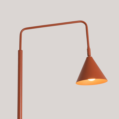 NOWOŚĆ Lampa podłogowa NOX ochra czerwonaSL.2586 Sollux